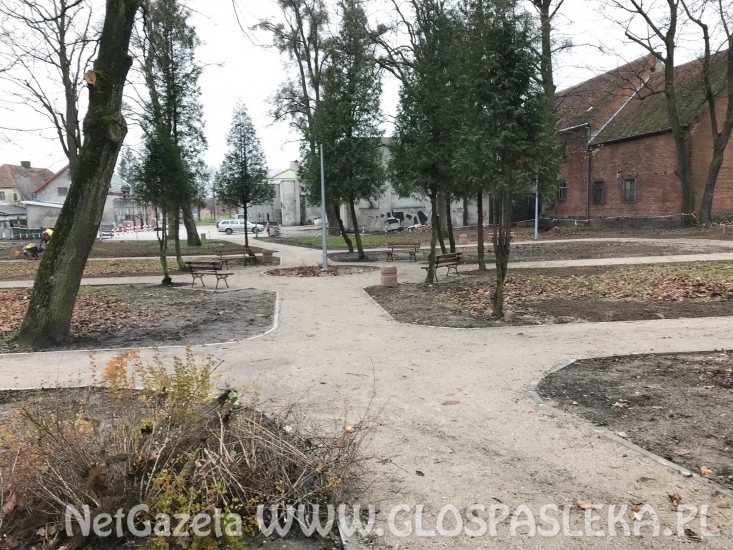 Renowacja parku na finiszu