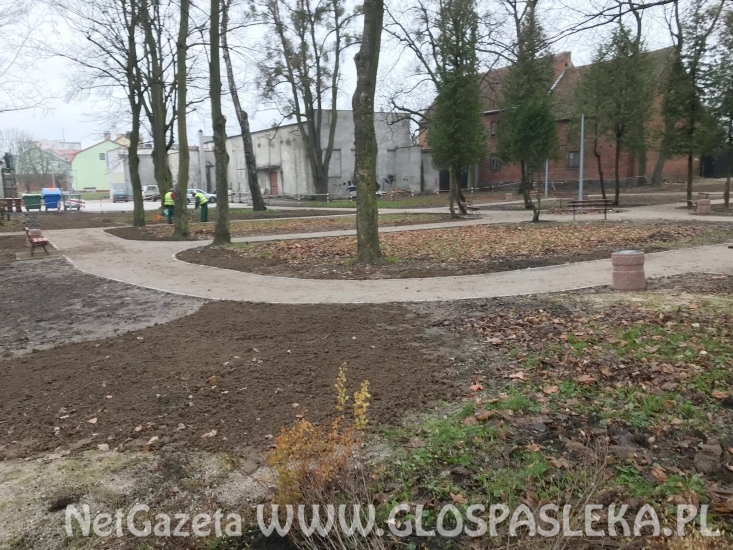 Renowacja parku na finiszu