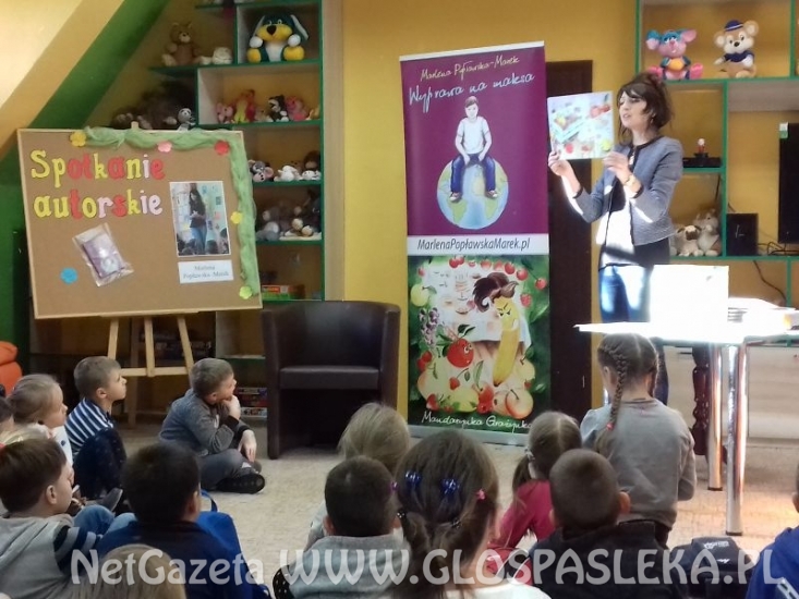Spotkanie autorskie z Marleną Popławską-Marek