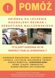 Zbiórka na leczenie Magdaleny i Sebastiana