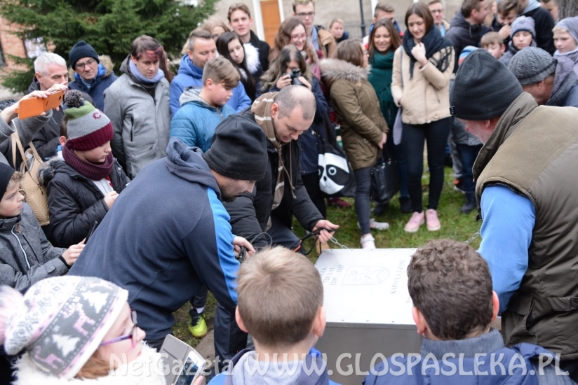 Zakopanie kapsuły czasu 30.11.2017r.