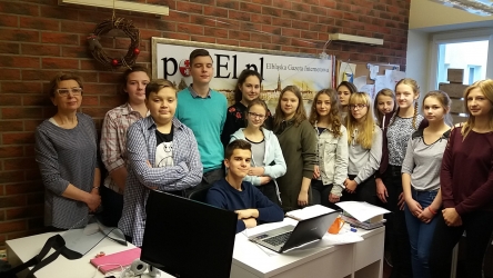 Młodzi dziennikarze z SP nr 1