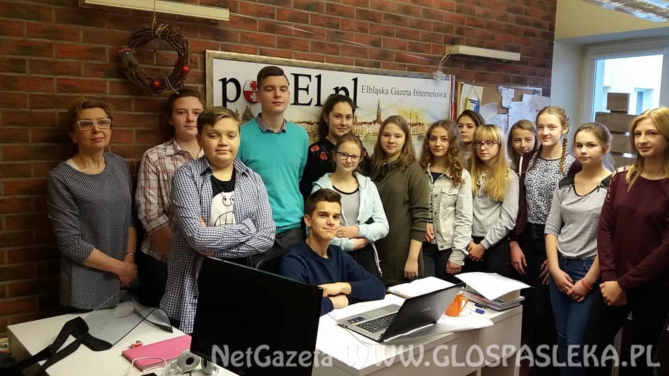 Młodzi dziennikarze z SP nr 1