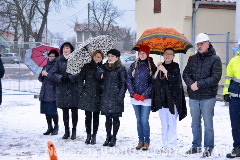 Rozpoczęcie budowy ośrodka przy szpitalu 14.12.2017r.