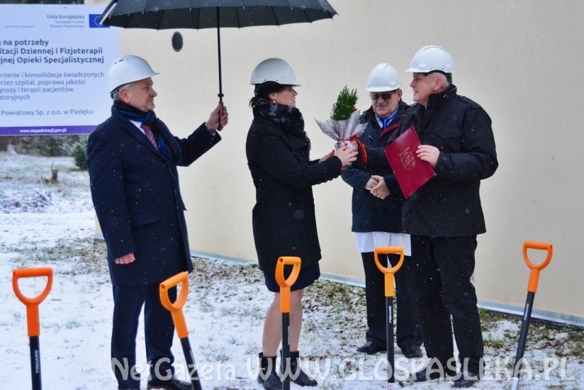 Rozpoczęcie budowy ośrodka przy szpitalu 14.12.2017r.