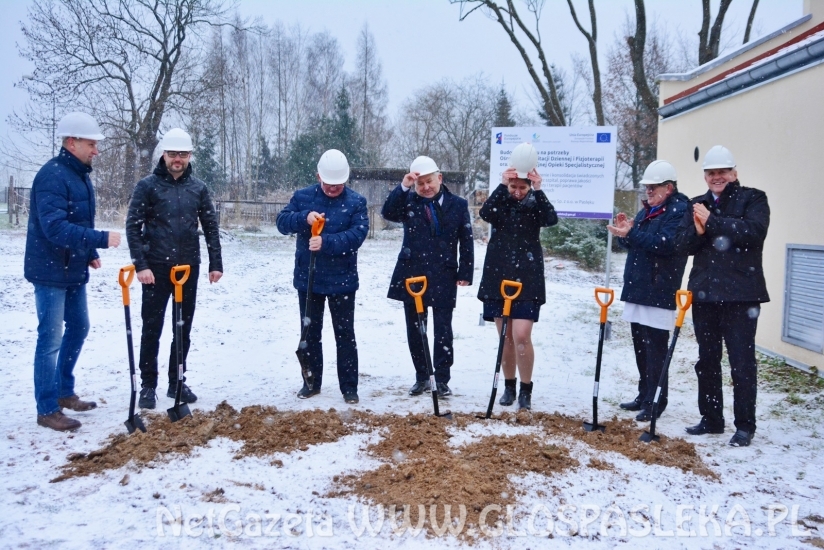 Rozpoczęcie budowy ośrodka przy szpitalu 14.12.2017r.