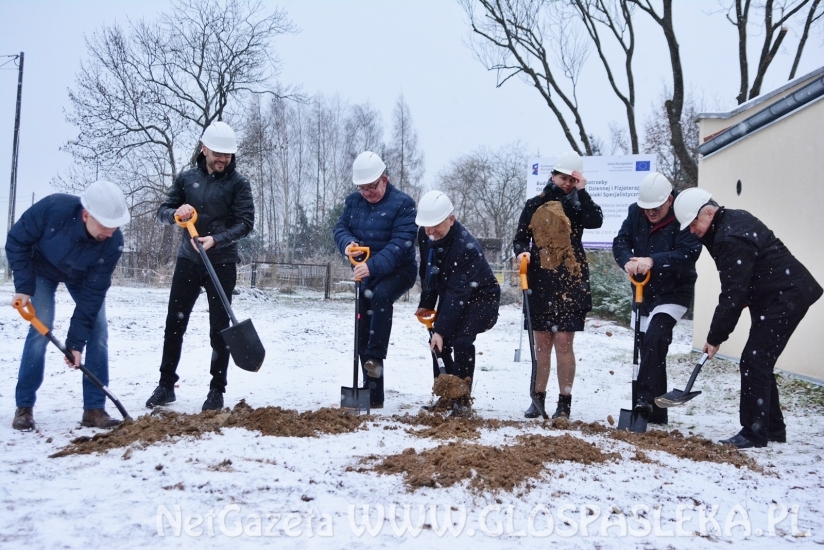 Rozpoczęcie budowy ośrodka przy szpitalu 14.12.2017r.