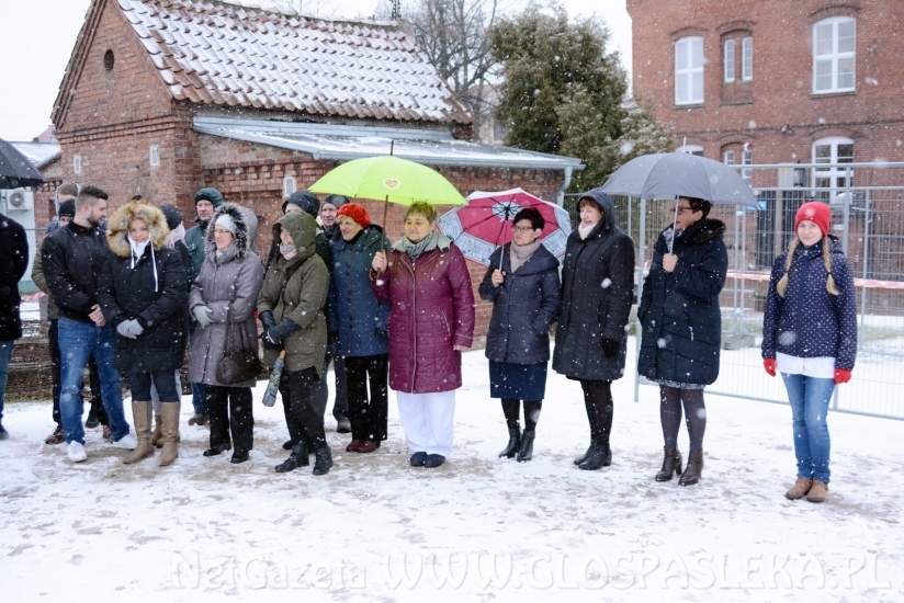 Rozpoczęcie budowy ośrodka przy szpitalu 14.12.2017r.