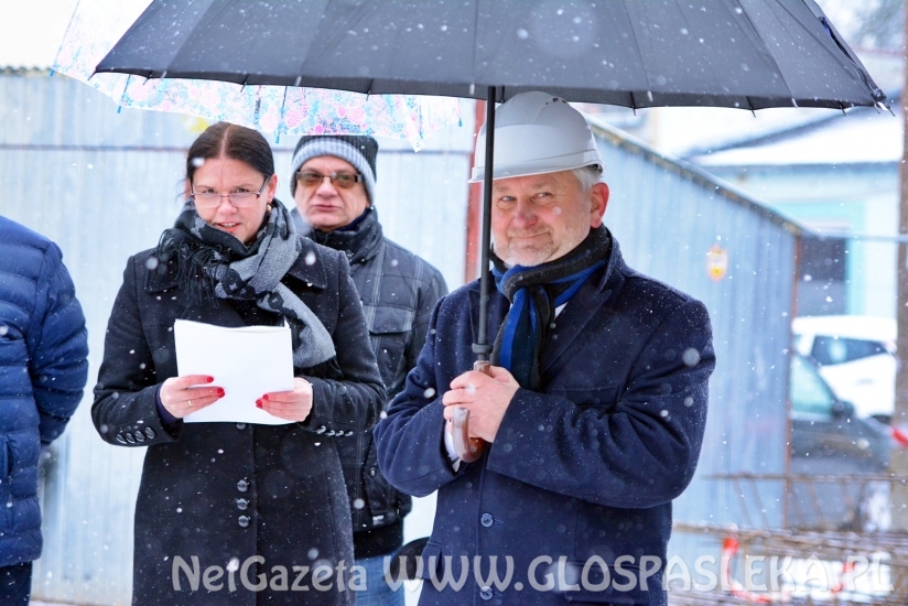 Rozpoczęcie budowy ośrodka przy szpitalu 14.12.2017r.