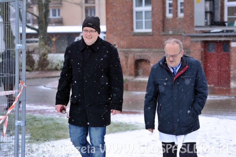 Rozpoczęcie budowy ośrodka przy szpitalu 14.12.2017r.
