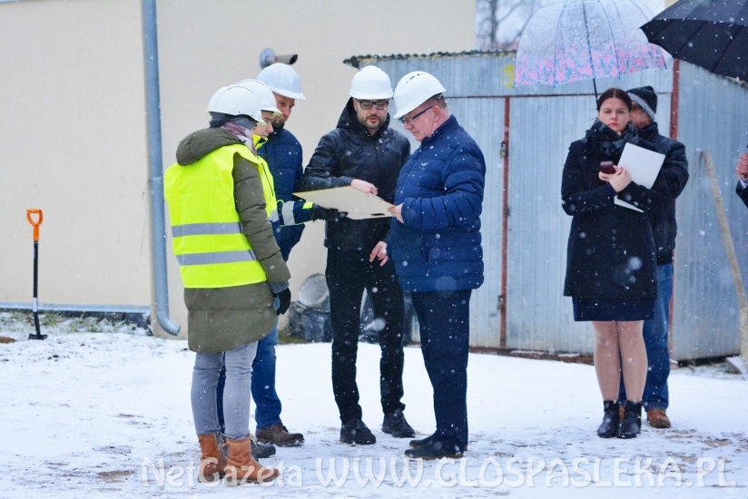 Rozpoczęcie budowy ośrodka przy szpitalu 14.12.2017r.