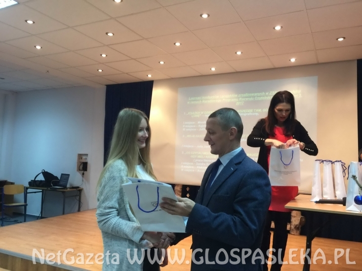 Finał Narodowego Programu Rozwoju Czytelnictwa w ZSEiT w Pasłęku