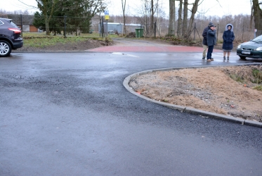 Ofijalne oddanie do użytku drogi w Krośnie (05.01.2018r.)