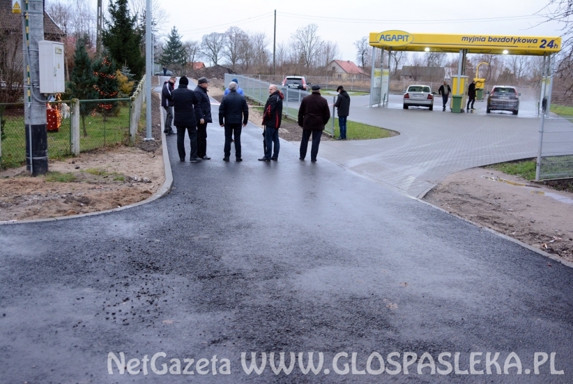 Ofijalne oddanie do użytku drogi w Krośnie (05.01.2018r.)