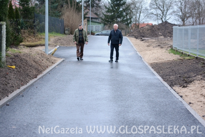 Ofijalne oddanie do użytku drogi w Krośnie (05.01.2018r.)