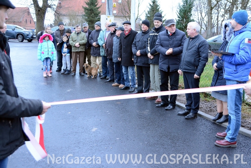 Ofijalne oddanie do użytku drogi w Krośnie (05.01.2018r.)