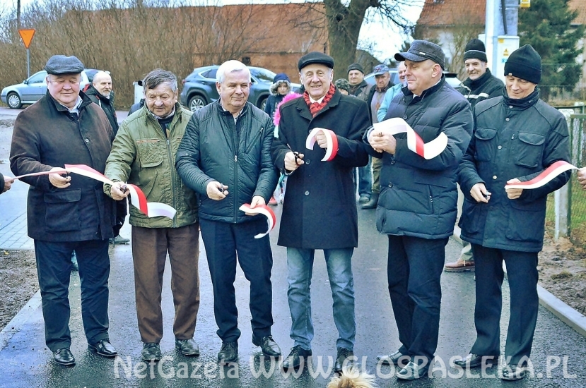Ofijalne oddanie do użytku drogi w Krośnie (05.01.2018r.)