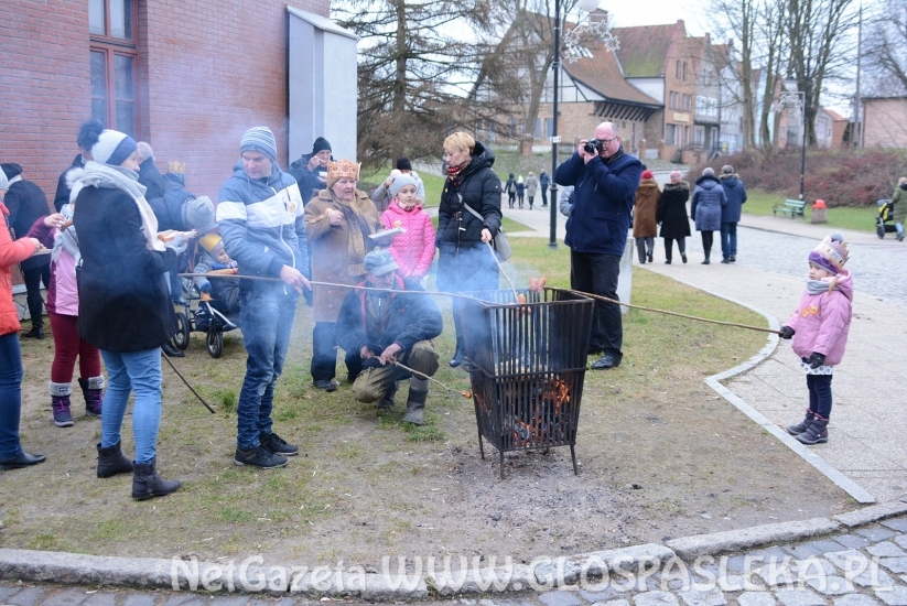 Orszak Trzech Króli w Pasłęku (6. stycznia 2018r.)