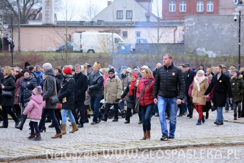 Orszak Trzech Króli w Pasłęku (6. stycznia 2018r.)