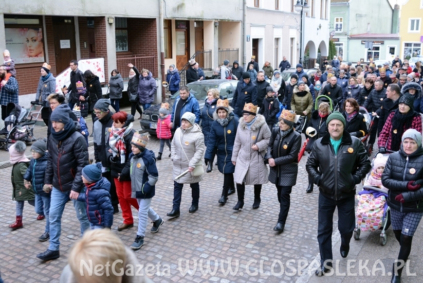 Orszak Trzech Króli w Pasłęku (6. stycznia 2018r.)