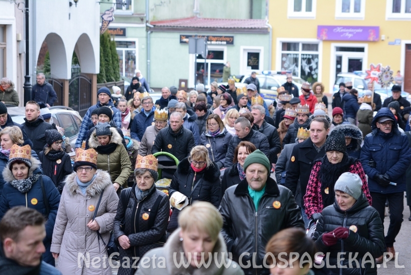 Orszak Trzech Króli w Pasłęku (6. stycznia 2018r.)