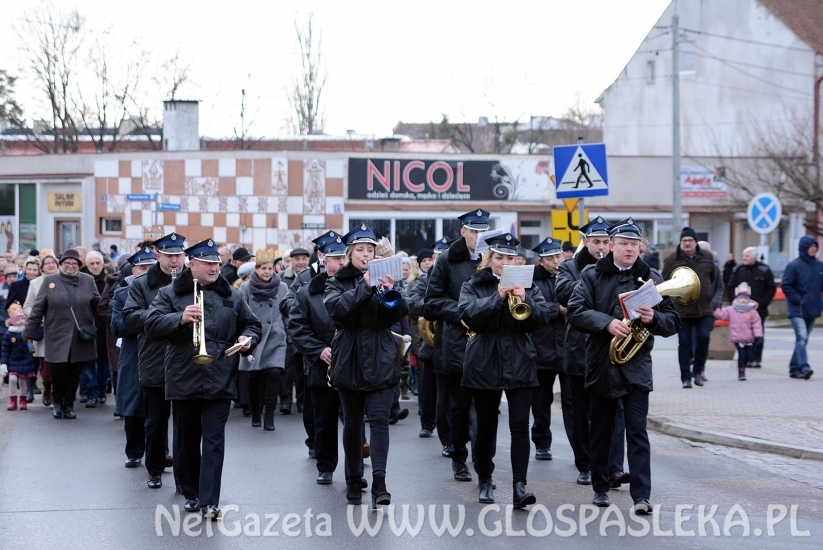 Orszak Trzech Króli w Pasłęku (6. stycznia 2018r.)