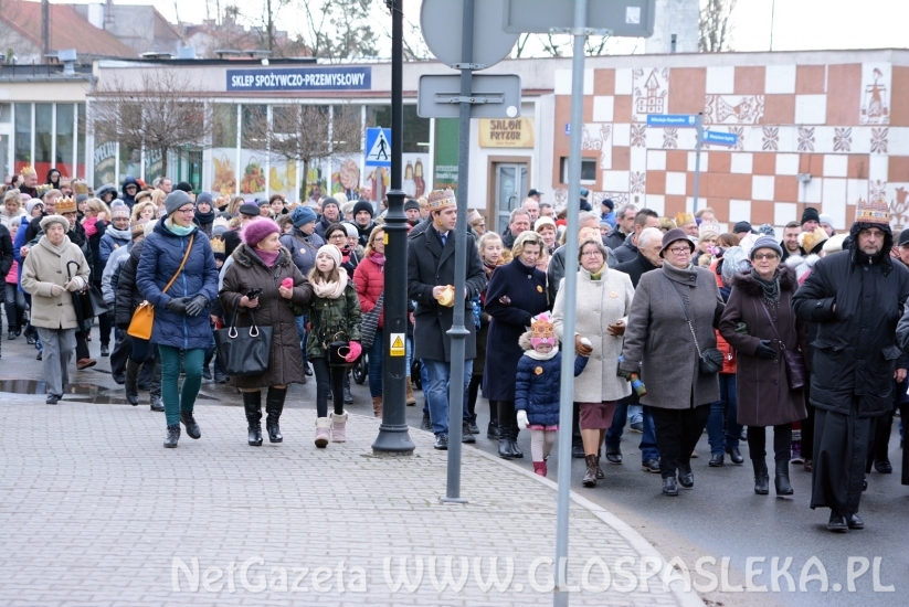 Orszak Trzech Króli w Pasłęku (6. stycznia 2018r.)
