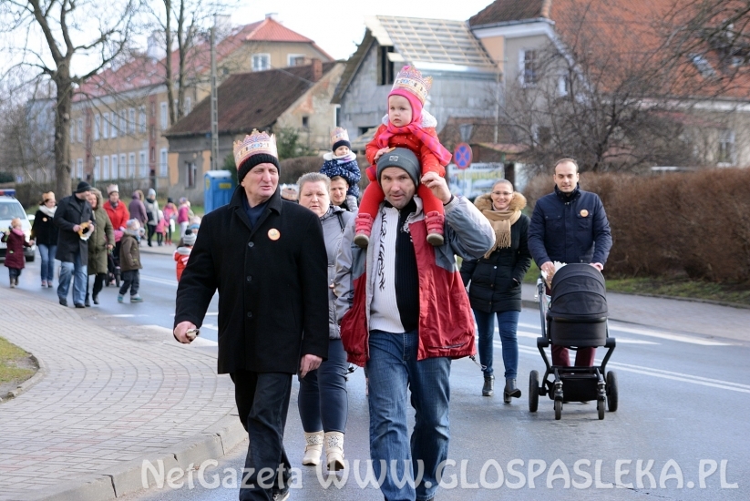 Orszak Trzech Króli w Pasłęku (6. stycznia 2018r.)