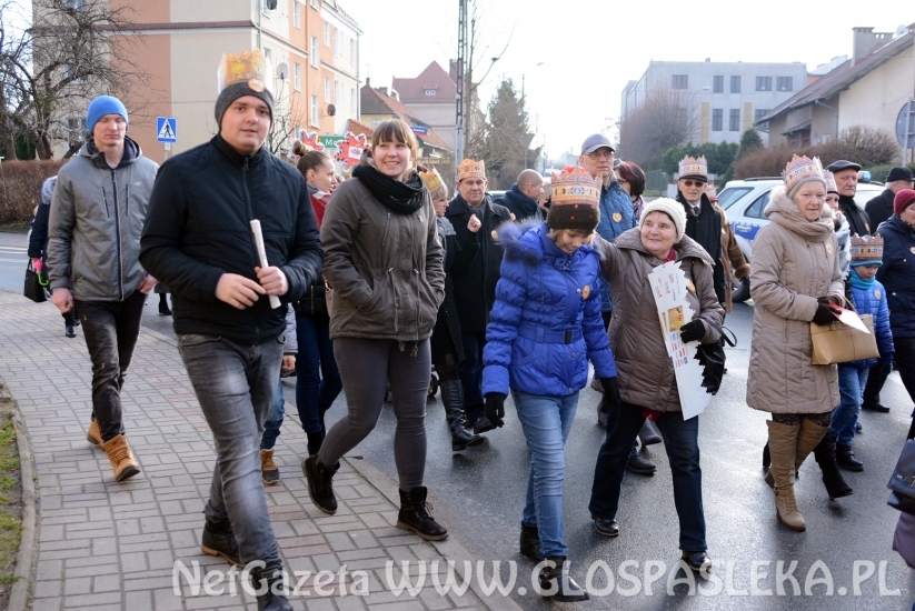 Orszak Trzech Króli w Pasłęku (6. stycznia 2018r.)