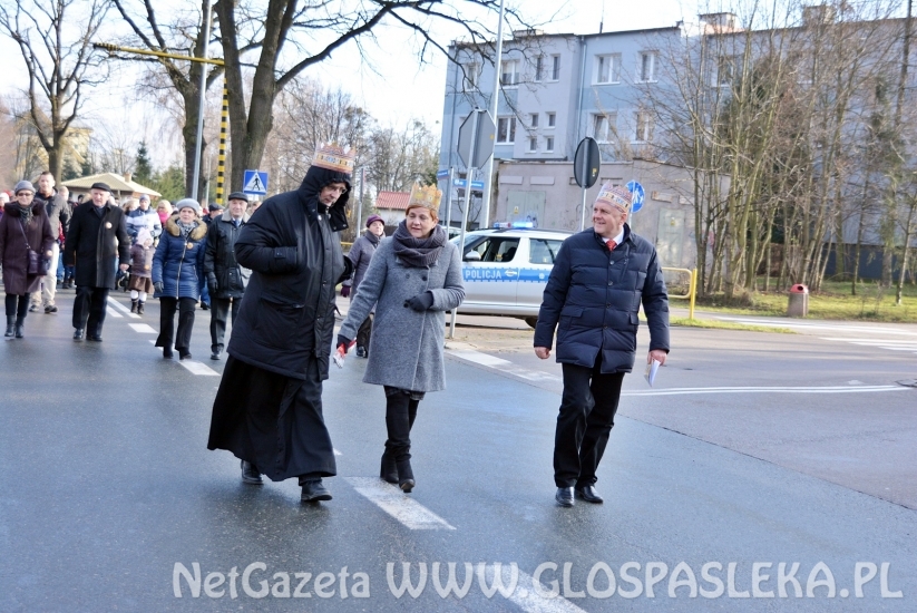 Orszak Trzech Króli w Pasłęku (6. stycznia 2018r.)