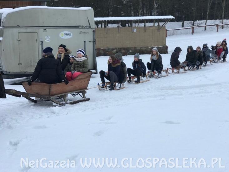 Młodzież skorzystała z uroków zimy