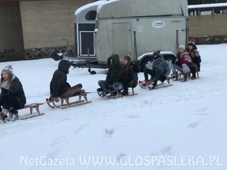 Młodzież skorzystała z uroków zimy