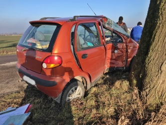 Wypadek w Nowych Kusach (02.02.2018r.)