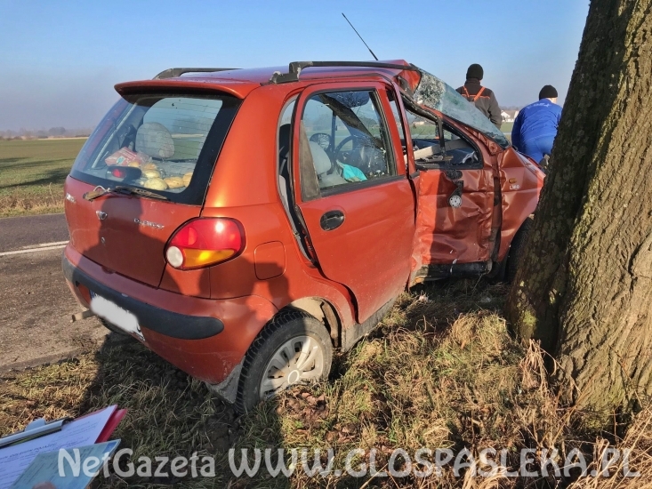 Wypadek w Nowych Kusach (02.02.2018r.)