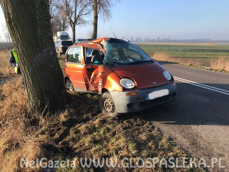 Wypadek w Nowych Kusach (02.02.2018r.)