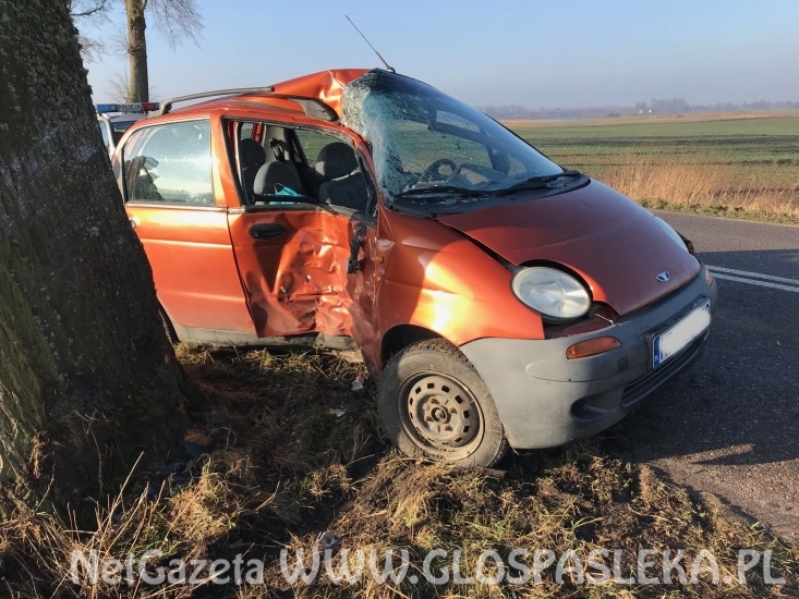 Wypadek w Nowych Kusach (02.02.2018r.)