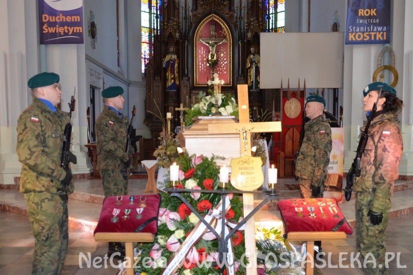 Pogrzeb kapitana Marcina Buśko