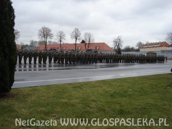 ZSEiT na inauguracji 16. pułku wsparcia dowodzenia