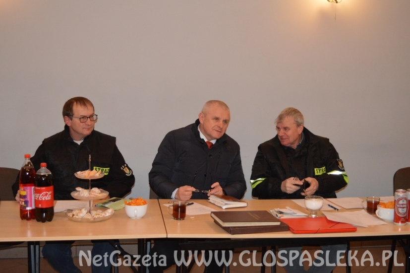 Posiedzenie plenarne w OSP w Borzynowie