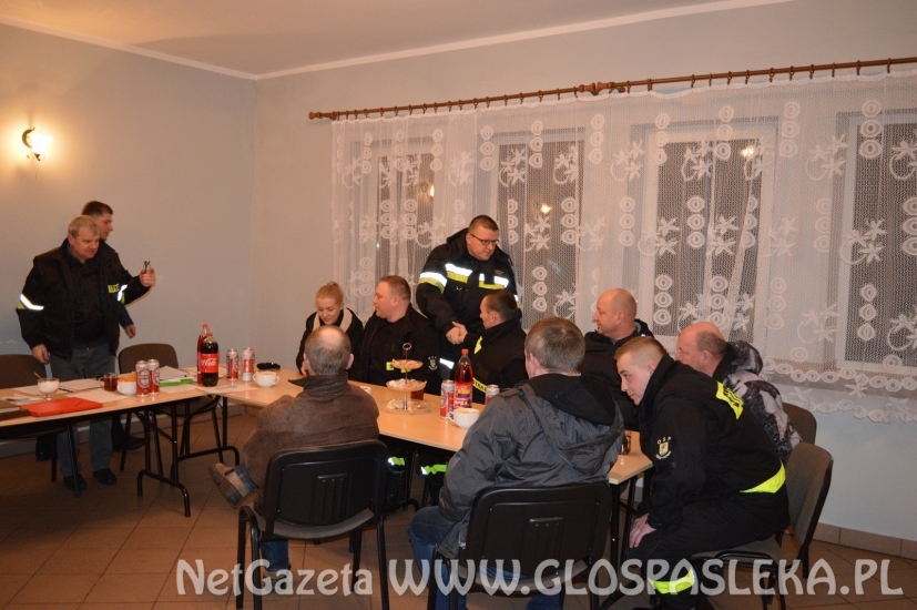 Posiedzenie plenarne w OSP w Borzynowie