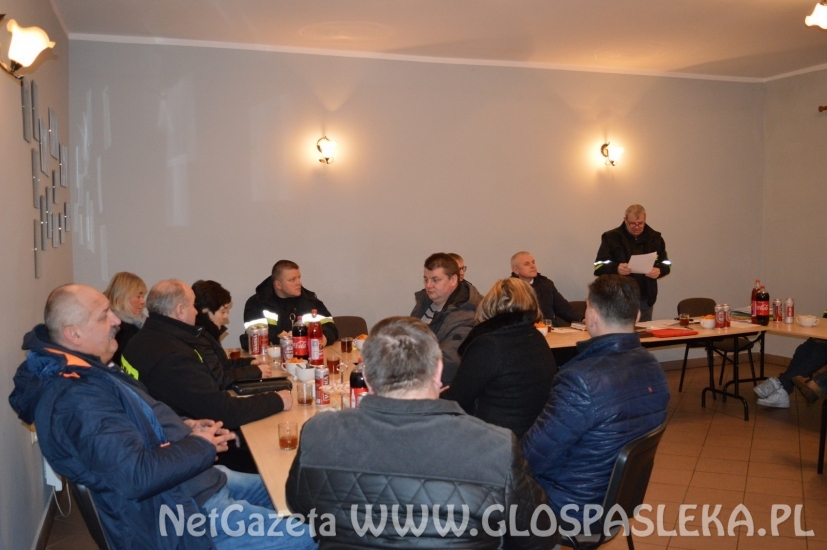Posiedzenie plenarne w OSP w Borzynowie
