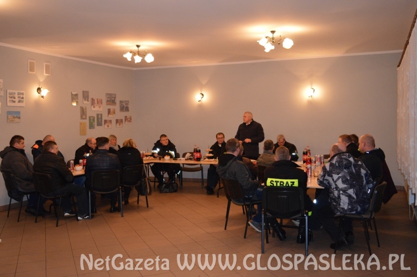 Posiedzenie plenarne w OSP w Borzynowie