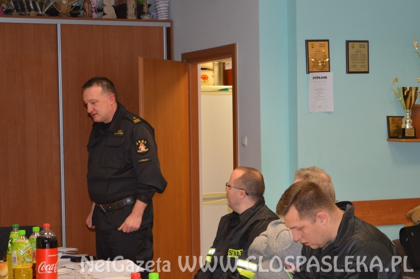 Zebranie w OSP Rzeczna