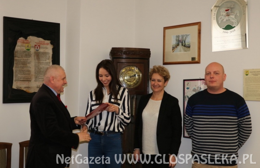 Patrycja ze stypendium