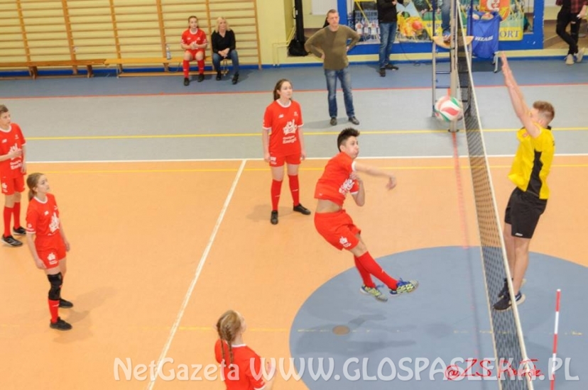 ZS międzyszkolny turniej piłki siatkowej