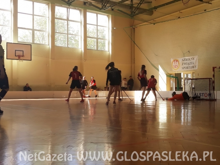 Srebro dziewcząt z ZSEiT w unihokeju