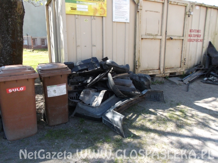 podrzucone odpady
