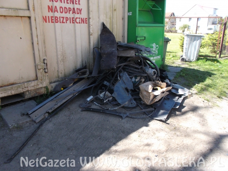 podrzucone odpady