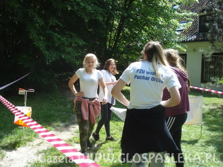 Udział uczniów ZSEiT w Biegu na Orientację