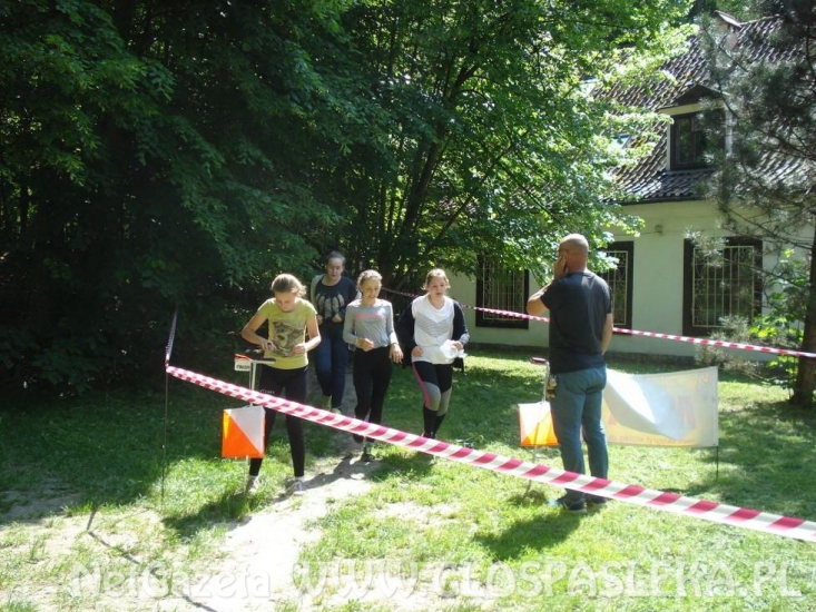 Udział uczniów ZSEiT w Biegu na Orientację